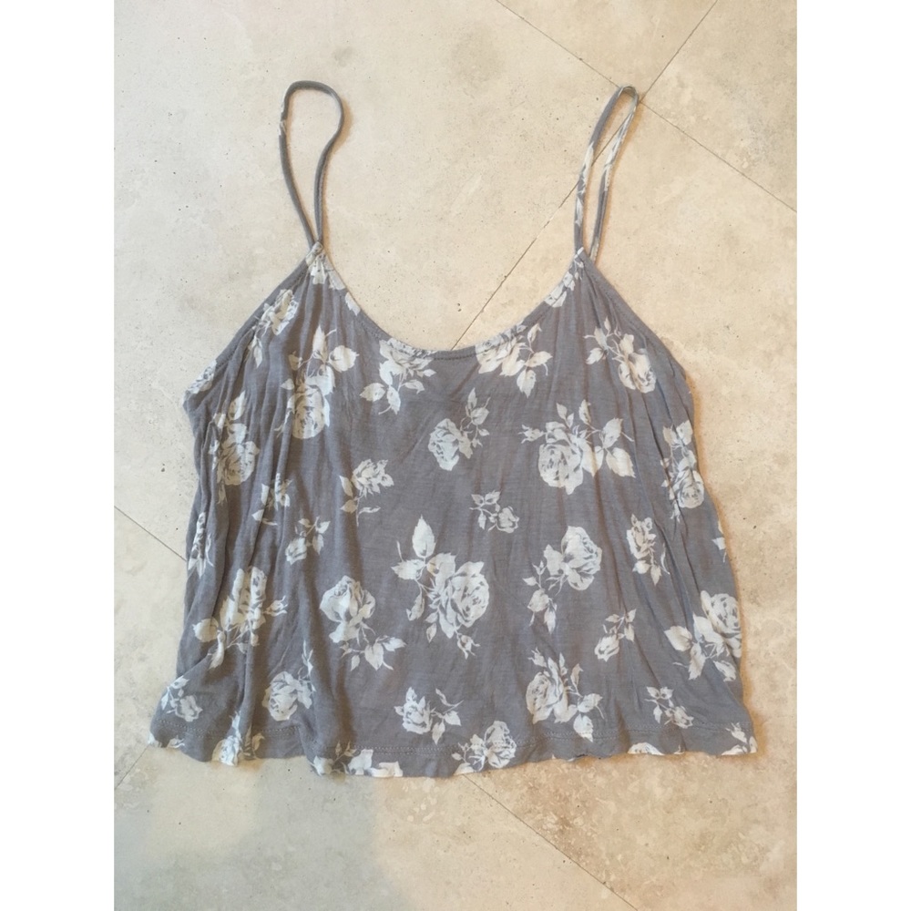Brandy Melville Floral Tank Top